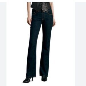 Rag & Bone casey high rise ankle flare dark blue Indigo Denim Jeans 25